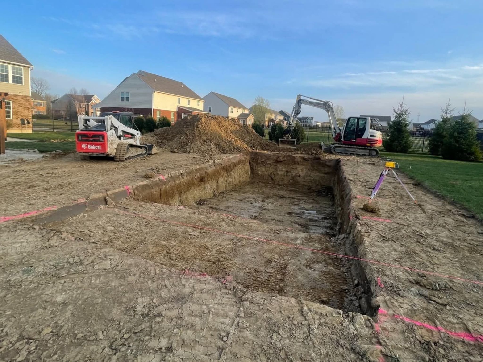 Pool Landscaping Before Lancaster, PA (1)